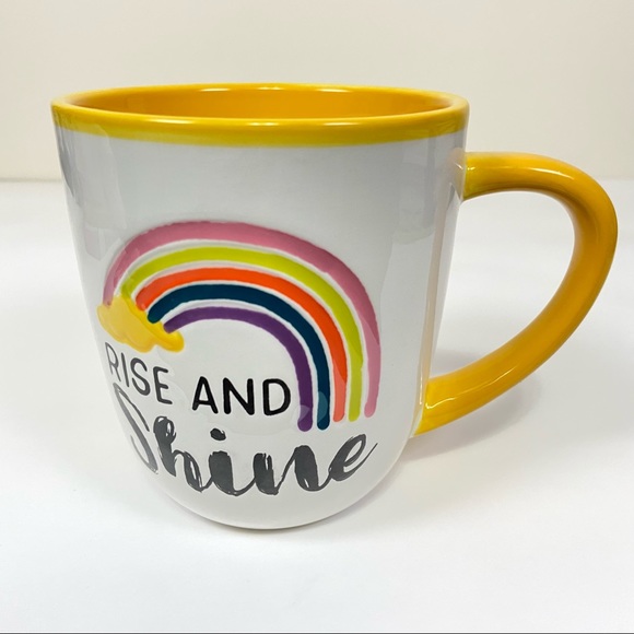RAINBOW Rise AND Shine Ceramic Mug